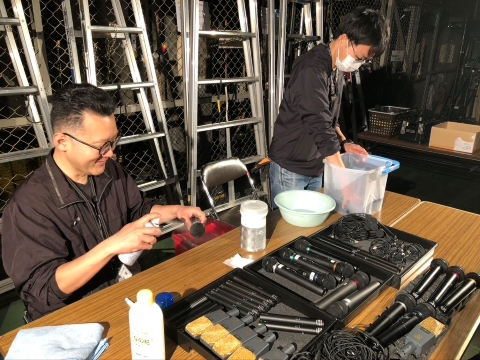 ホール舞台管理写真